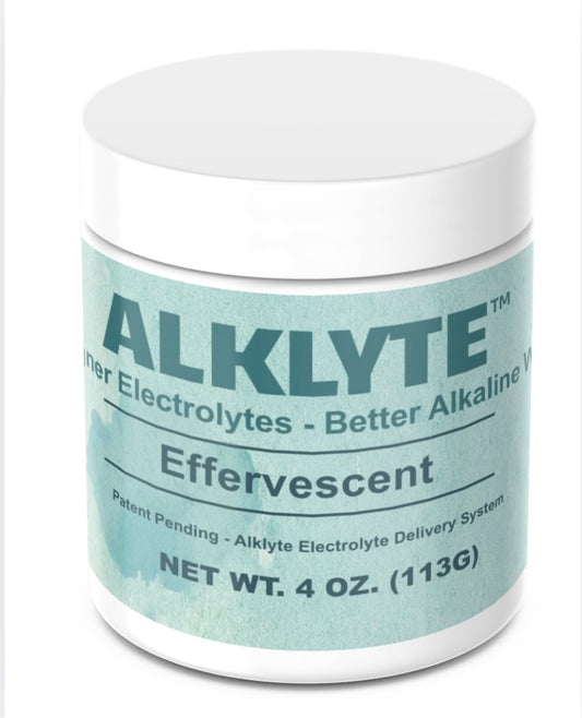 Effervescent Alklyte™ - Designer Electrolytes - 4 Oz
